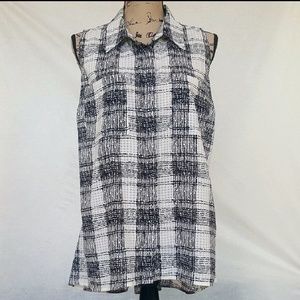 NY Collection Sleeveless Blouse Size 1X